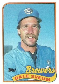1989 Topps Dale Sveum #12 card image