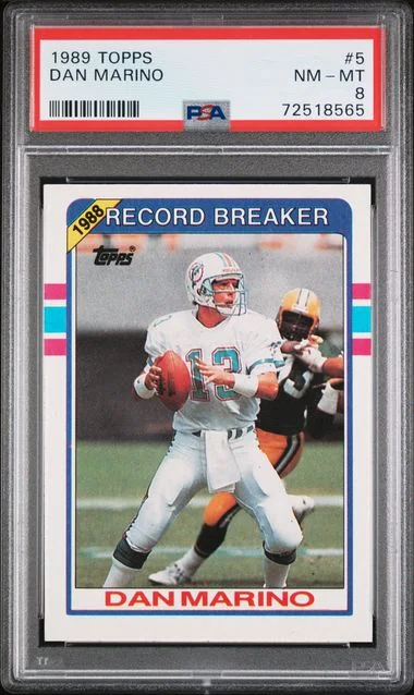 1989 Topps Dan Marino #5 card image