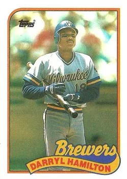1989 Topps Darryl Hamilton #88 card image