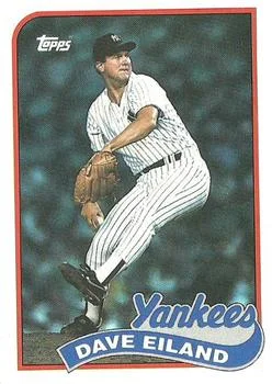 1989 Topps Dave Eiland #8 card image