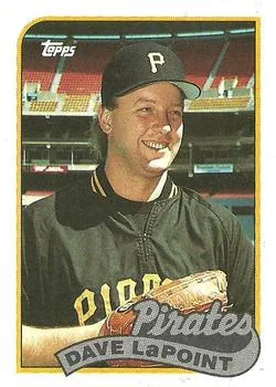 1989 Topps Dave LaPoint #89 card image