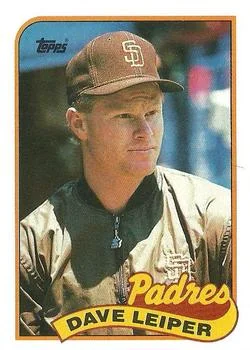 1989 Topps Dave Leiper #82 card image