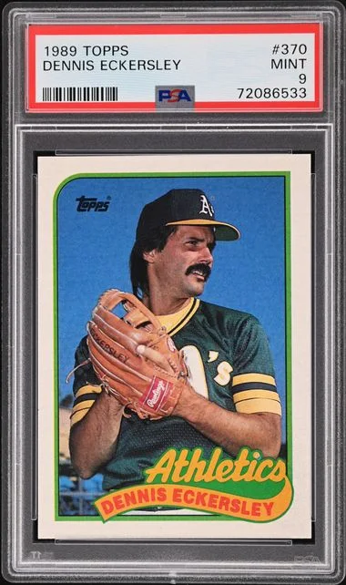 1989 Topps Dennis Eckersley #370 card image