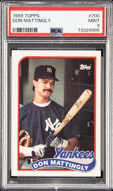 1989 Topps Don Mattingly #700 card image