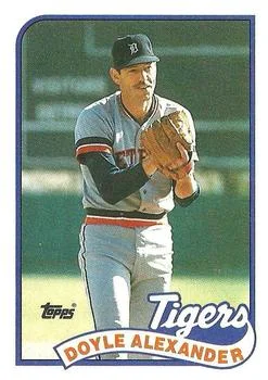 1989 Topps Doyle Alexander #77 card image