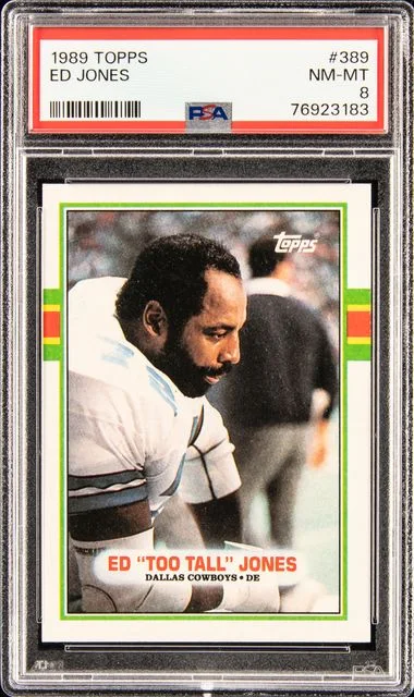 1989 Topps Ed Jones #389 card image