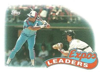 1989 Topps Expos Leaders #81 card image