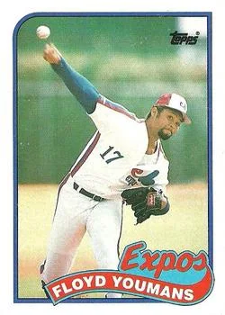 1989 Topps Floyd Youmans #91 card image