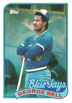 1989 Topps George Bell #50 card image