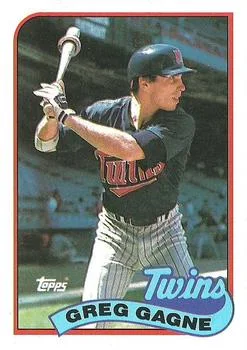 1989 Topps Greg Gagne #19 card image