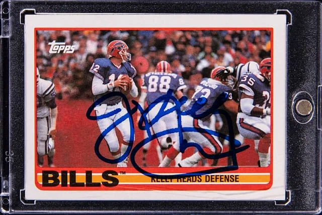1989 Topps Jim Kelly #40 card image