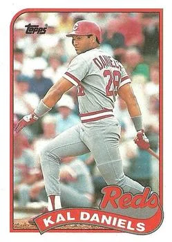 1989 Topps Kal Daniels #45 card image