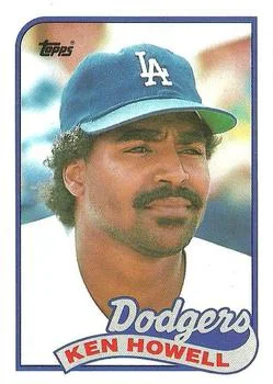 1989 Topps Ken Howell #93 card image