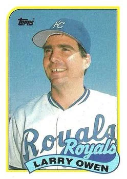 1989 Topps Larry Owen #87 card image