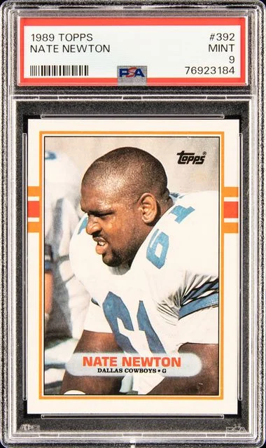 1989 Topps Nate Newton #392 card image