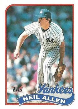 1989 Topps Neil Allen #61 card image