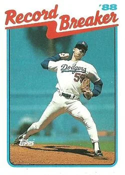 1989 Topps Orel Hershiser RB #5 card image