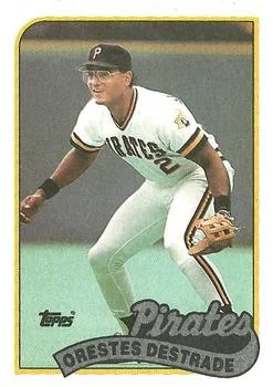 1989 Topps Orestes Destrade #27b card image