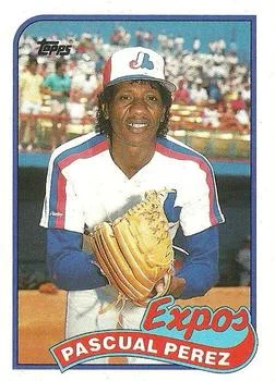 1989 Topps Pascual Perez #73 card image