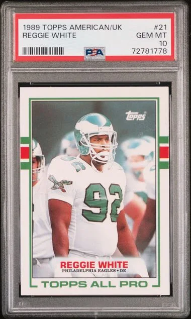 1989 Topps Reggie American/Uk #21 card image