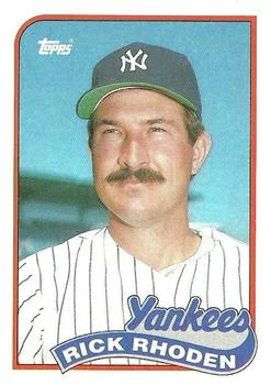 1989 Topps Rick Rhoden #18 card image