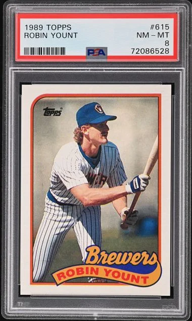 1989 Topps Robin Yount #615 card image