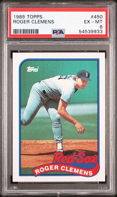 1989 Topps Roger Clemens #450 card image