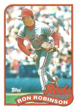 1989 Topps Ron Robinson #16 card image