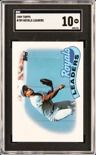 1989 Topps Royals Leaders #798 card image