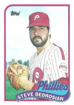 1989 Topps Steve Bedrosian #20 card image