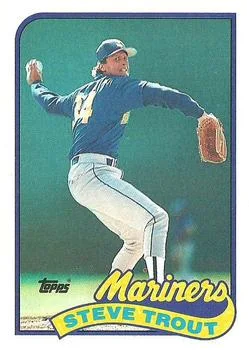1989 Topps Steve Trout #54 card image