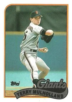 1989 Topps Terry Mulholland #41 card image