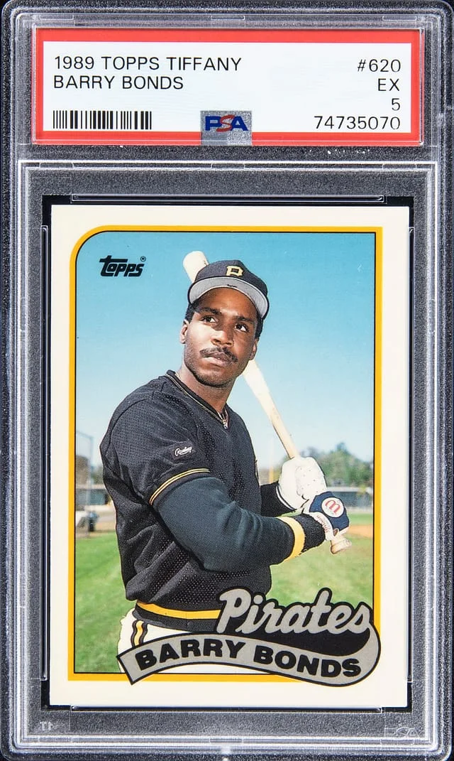 1989 Topps Tiffany Barry Bonds #620 card image