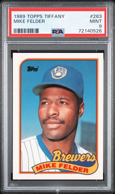 1989 Topps Tiffany Mike Felder #263 card image