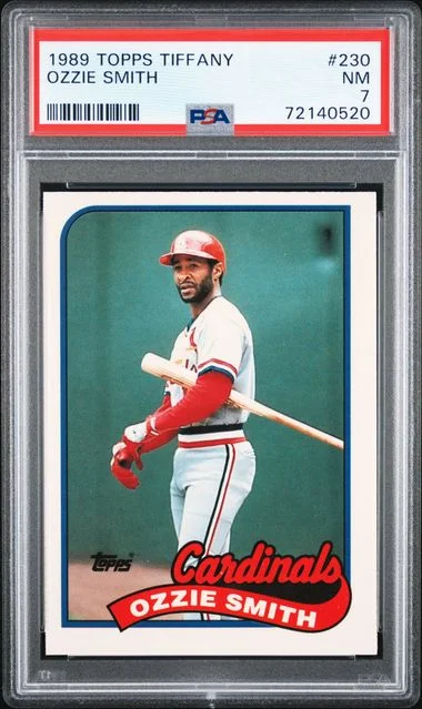 1989 Topps Tiffany Ozzie Smith #230 card image