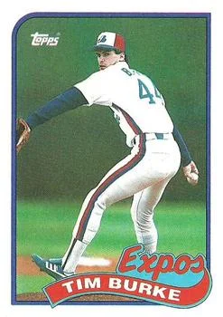 1989 Topps Tim Burke #48 card image