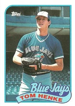 1989 Topps Tom Henke #75 card image