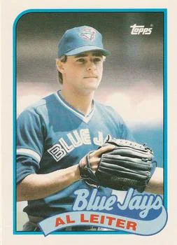 1989 Topps Traded Al Leiter #71T card image