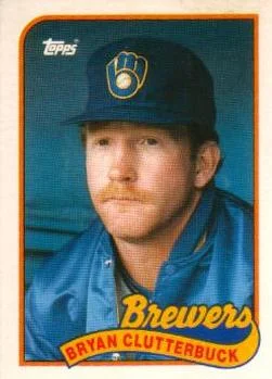 1989 Topps Traded Bryan Clutterbuck #21T card image