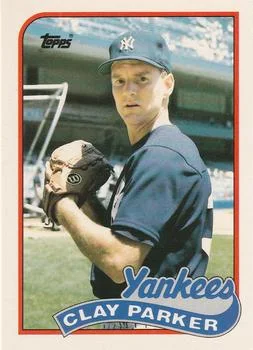 1989 Topps Traded Clay Parker #94T card image