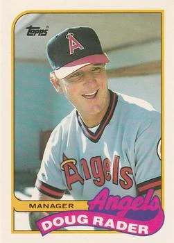 1989 Topps Traded Doug Rader MGR #99T card image