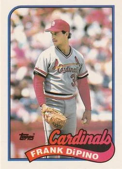 1989 Topps Traded Frank DiPino #24T card image