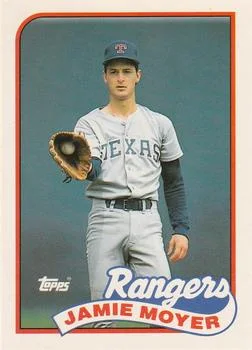 1989 Topps Traded Jamie Moyer #85T card image