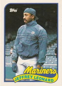 1989 Topps Traded Jeffrey Leonard #72T card image