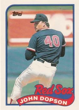 1989 Topps Traded John Dopson #26T card image