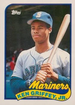 1989 Topps Traded Ken Griffey #41T card image
