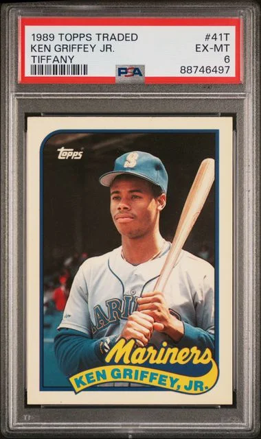 1989 Topps Traded Ken Griffey Jr. Tiffany #41T card image