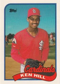 1989 Topps Traded Ken Hill #50T card image