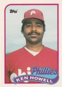 1989 Topps Traded Ken Howell #54T card image