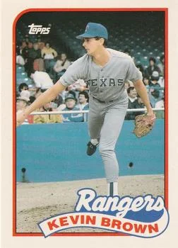 1989 Topps Traded Kevin Brown #15T card image